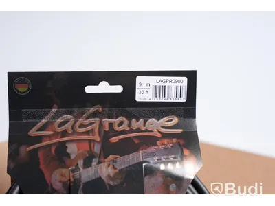 Telekabel 10st - Klotz LA-Grange Instrument Cable bk 9m, LAGPRO900. Ny, Obruten förpackning.