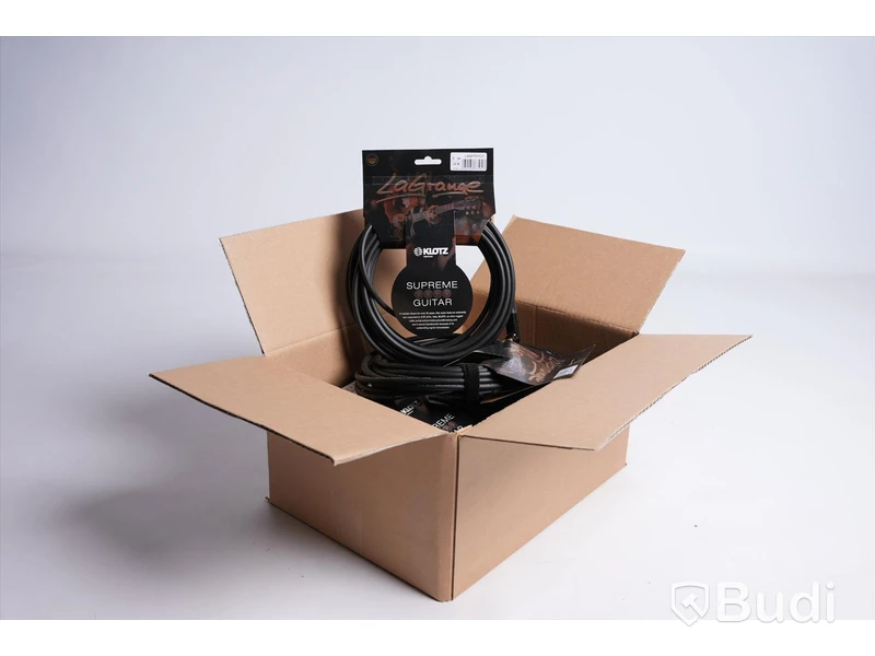 Telekabel 10st - Klotz LA-Grange Instrument Cable bk 9m, LAGPRO900. Ny, Obruten förpackning.