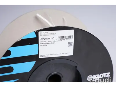Högtalarkabel - Klotz Parallel Speaker Cable PVC White, LYP015W.100