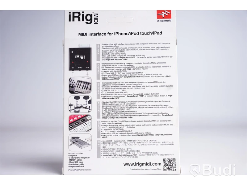 MIDI Interface - iRig MIDI. Ny, Obruten förpackning.