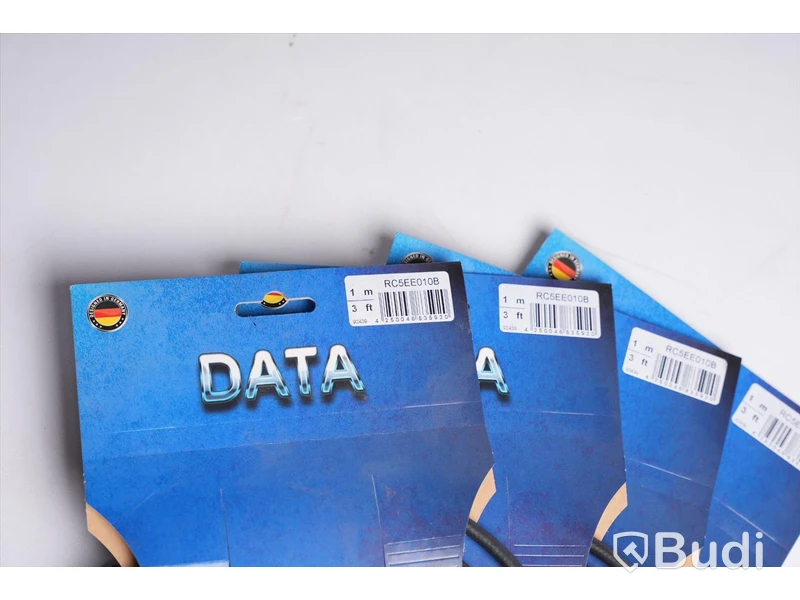 EtherConkabel 4st - Klotz Data RC5EE010B, 1 m. Ny, Obruten förpackning.
