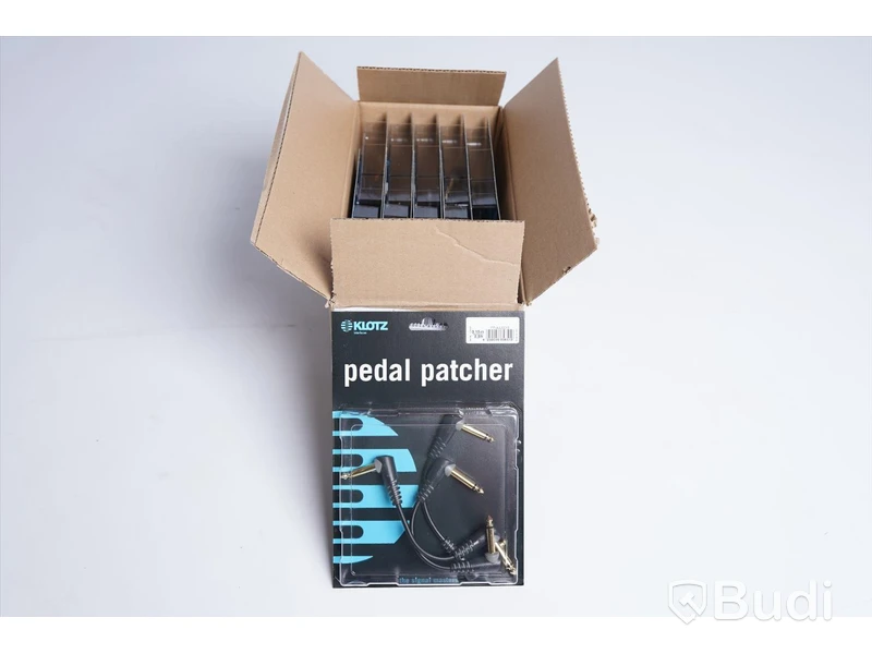 Telekabel 8st - Klotz Pedal Patcher 15cm. Ny, Obruten förpackning.