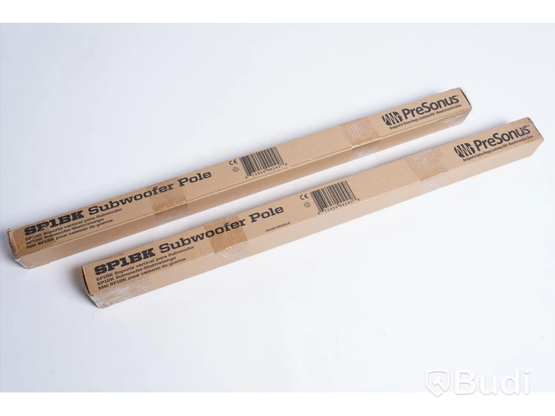 Subwoofer Pole 2st - PreSonus SP1BK. Ny, Obruten förpackning.