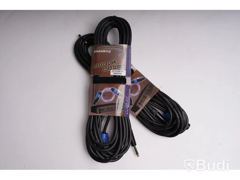 Högtalarkabel 2st - Soundking Speaker Link Cord Series. Ny, Obruten förpackning