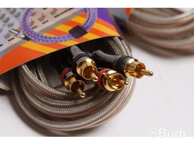 RCA-kabel 2st - Audio Link Cord Series BB333, 6m. Ny, Obruten förpackning.