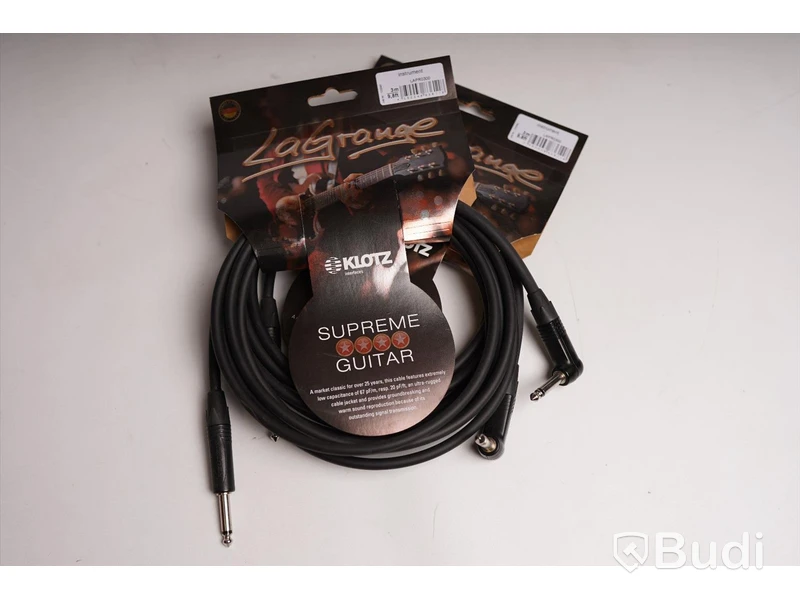 Telekabel 2st - Klotz La Grange 3m, LAPR0300. Ny.