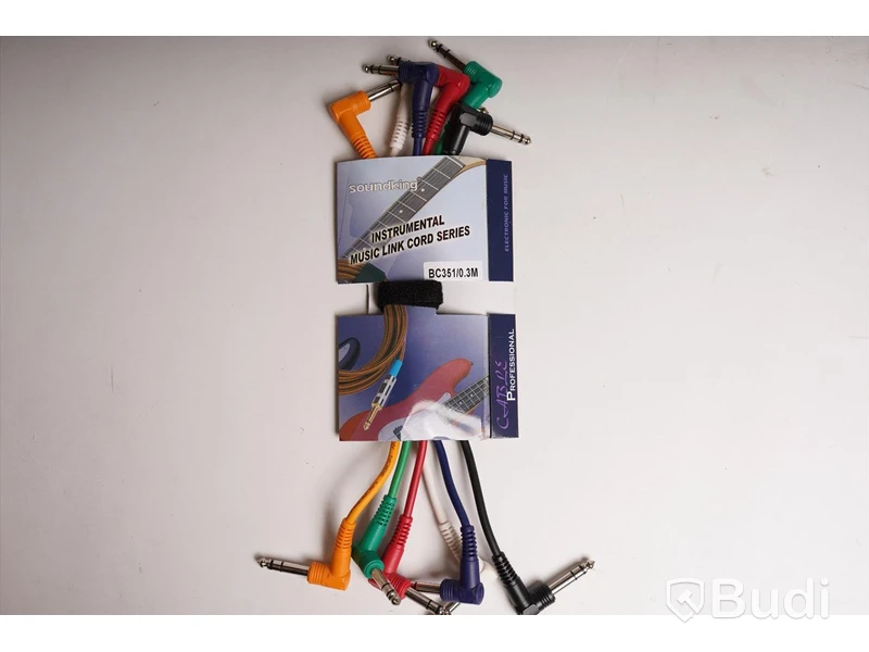 Patchkablar 5st - Soundking Instrumental Music Link Cord Series