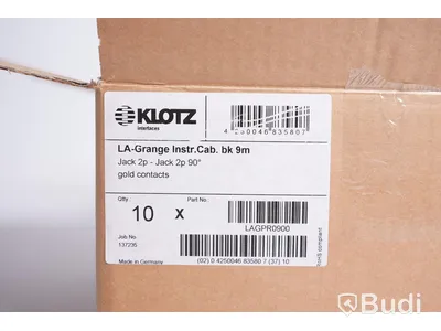 Telekabel 10st - Klotz La Grange 9m. Ny, Obruten förpackning.