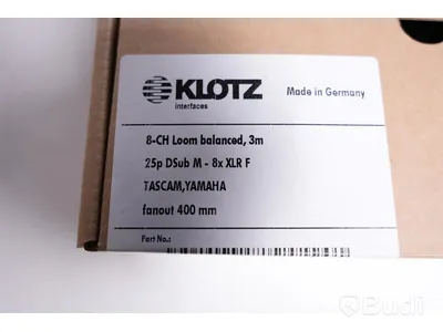 Multikabel 2st - Klotz 8-CH Loom Balanced 3m