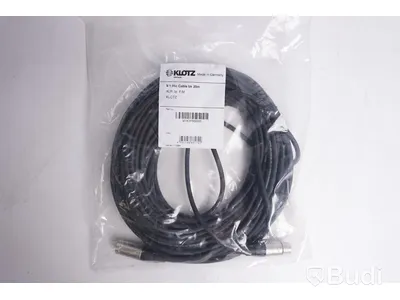 Mikrofonkabel 3st - Klotz M1 20m. Ny, Obruten förpackning.