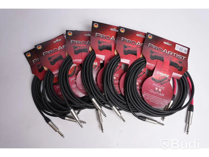 Telekabel 6st - Klotz Pro Artist 4,5m. Ny, Obruten förpackning.