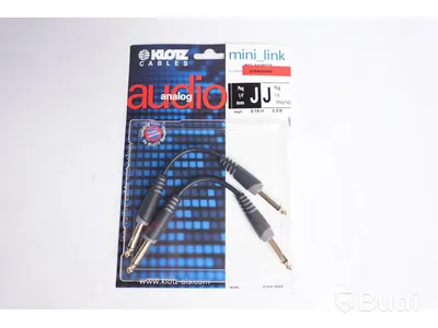 Telekabel 10st - Klotz AU-Basic Patchlead 15cm. Ny, Obruten förpackning.