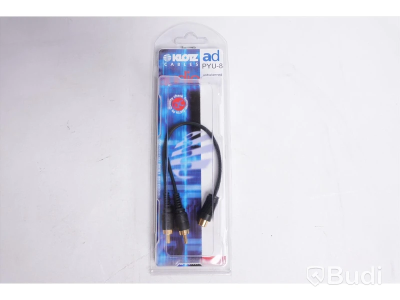 Y-Kabel 10st - Klotz PYU-8 20cm. Ny, Obruten förpackning.