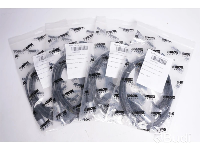Digital Kabel 4st - Klotz CP5EE1Y003 3m. Ny, Obruten förpackning.