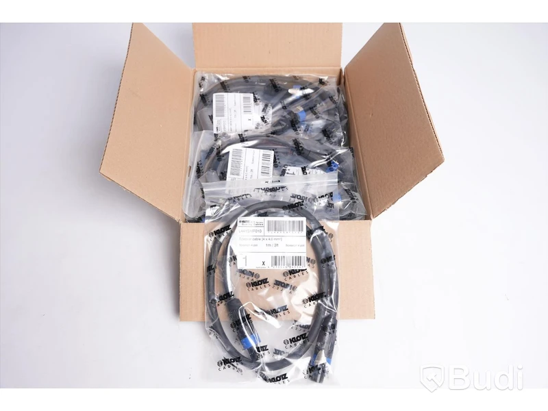 Högtalarkabel 10st - Klotz L44YSMF010 1m. Ny, Obruten förpackning.