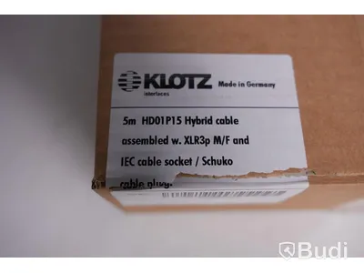Hybridkabel - Klotz HD01P15 5m. Ny, Obruten förpackning.