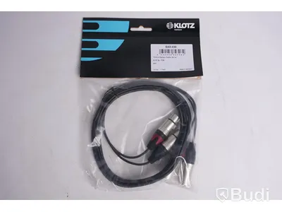 Stereo Kabel 3st - Klotz SXX-030 3m. Ny, Obruten förpackning.