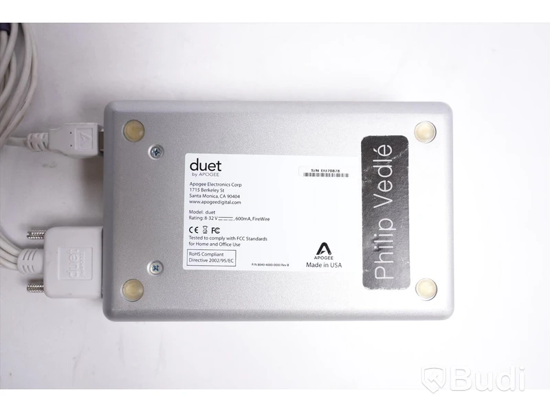Ljudkort - Apogee Duet. Osäker funktion.