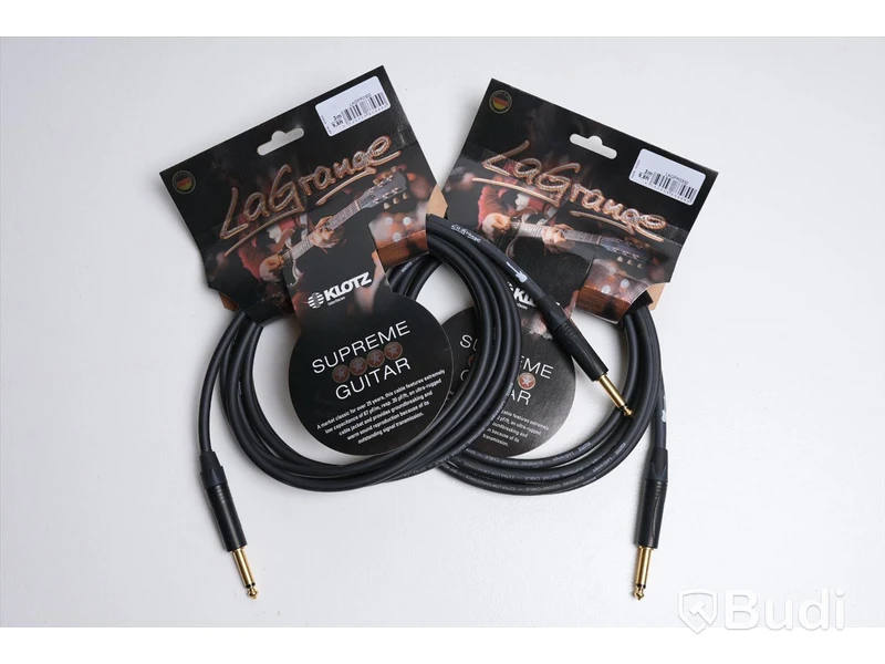 Telekabel 2st - Klotz La Grange 3m, LAGPP0300. Ny, Obruten förpackning.