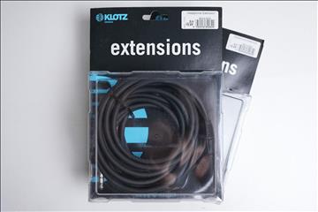 Telekabel förlängning 2st - Klotz Headphone Extension BEX4-0600, 6M. Ny, Obruten förpackning.
