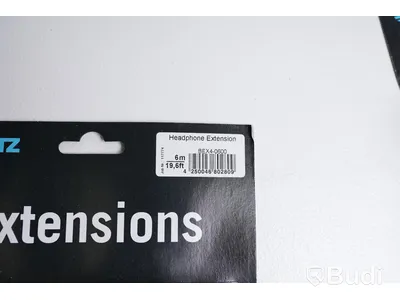 Telekabel förlängning 2st - Klotz Headphone Extension BEX4-0600, 6M. Ny, Obruten förpackning.