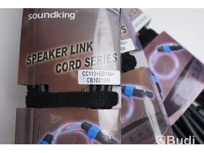 Högtalarkabel 3st - Soundking Speaker Link Cord Series, 10m. Ny, Obruten förpackning.