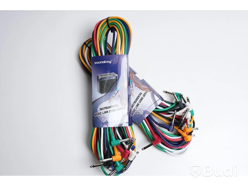 Kablar 2st paket - SOUNDKING SKBC334/3M. Ny, Obruten förpackning.
