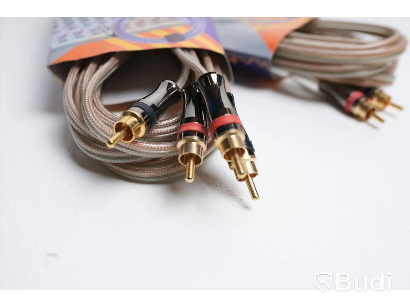 RCA-kabel 2 st - Soundking Audio Link Cord Series, 6m. Ny, Obruten förpackning.