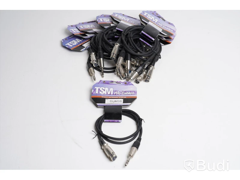 Patchkabel 10st - TSM Pro Cables DUM3S (Okänd längd). Ny, Obruten förpackning.
