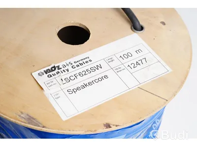 Högtalarkabel Rulle - Klotz Speakercore LSCF625SW 100m. Ny, Obruten förpackning.