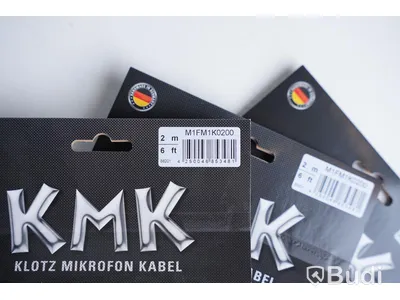 XLR-kabel 3st - Klotz KMK M1FM1K0200, 2M. Ny.