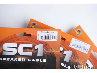 Speakon-kabel 3st - Klotz SC1-03SW. Ny.