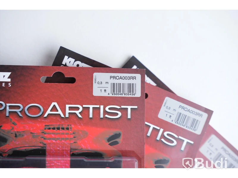 Patchkabel 3st - Klotz ProArtist PROA003RR, 0,3m. Ny.