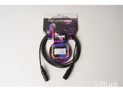 AES/EBU kabel 8st - Klotz AY03FMSW 3m. Ny, Obruten förpackning.