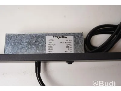 Lampa rackmonterad - Proel SDC616. Ny.