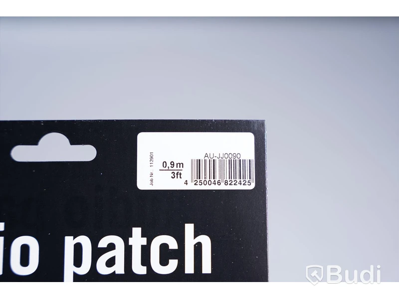 Patchkabel 10st - Klotz Audio Patch AU-JJ0090, 0,9m. Ny.