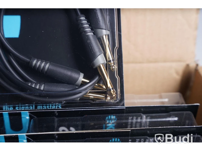 Patchkabel 10st - Klotz Audio Patch AU-JJ0090, 0,9m. Ny.