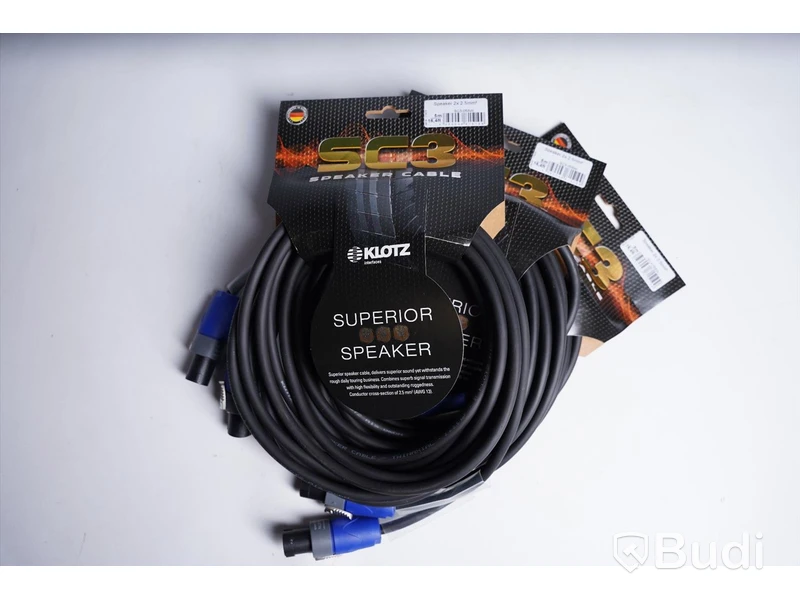 SPDIF-kabel 3st - Klotz Audio Digital SPDIX3.0SW, 3m. Ny.