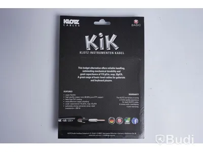 2 st KiK Instrument kablar- KLOTZ KIKPA030RR