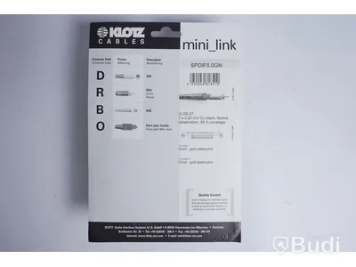 2 st Audio Digital kablar - KOLTZ SPDIF5.OGN 5 m