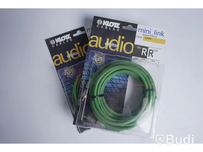 2 st Audio Digital kablar - KOLTZ SPDIF5.OGN 5 m