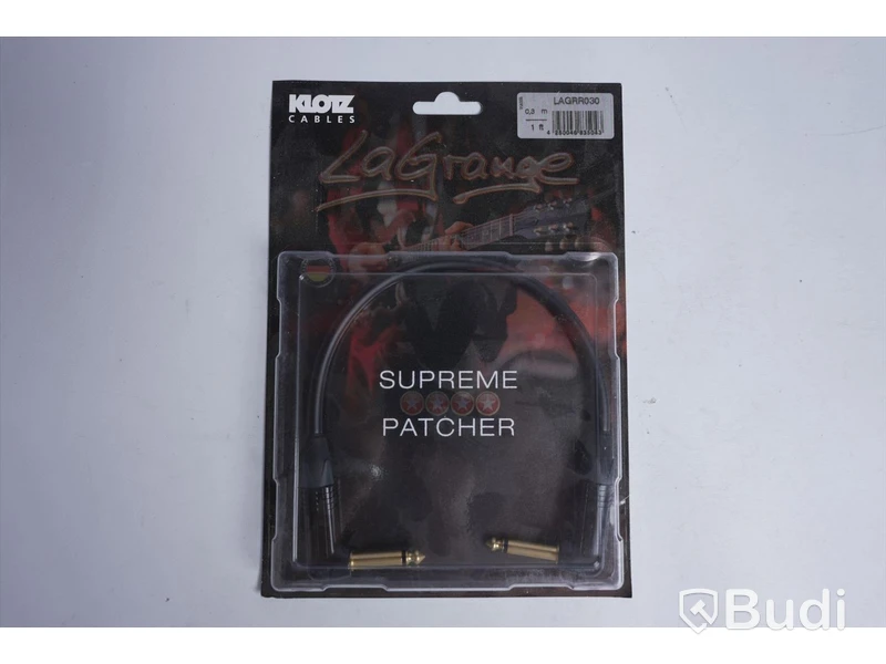 2 st Diverse Patchkablar - KLOTZ, 0,3 m