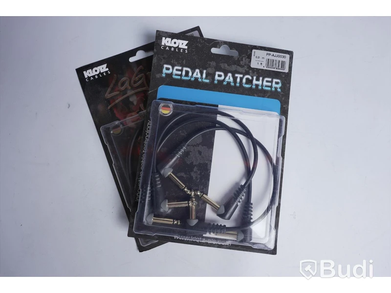 2 st Diverse Patchkablar - KLOTZ, 0,3 m