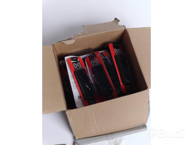 Box med ca 12st adaptor 1/4 TS to 1/4 in TRS