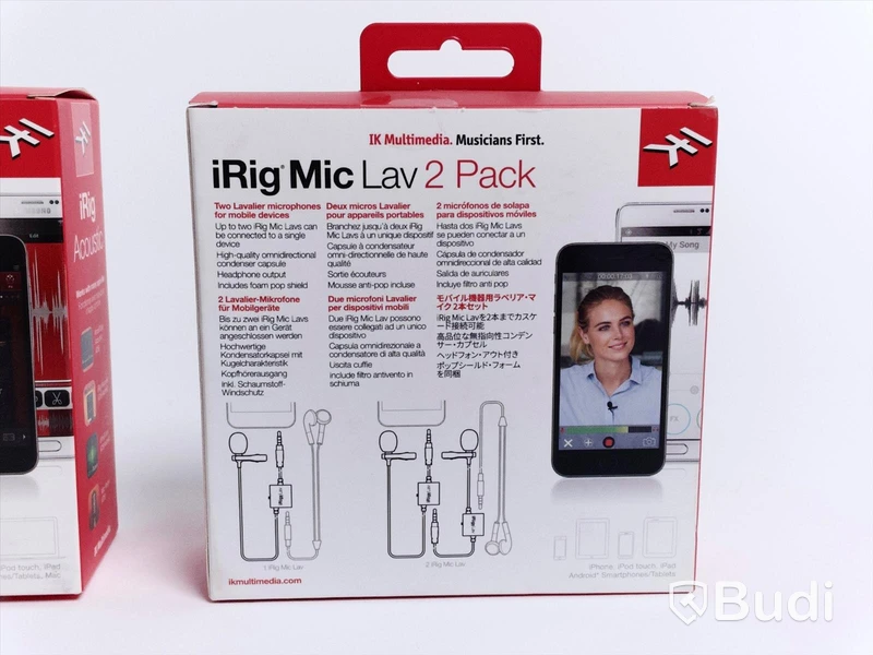 IRig Mic Lav & iRig Acoustic