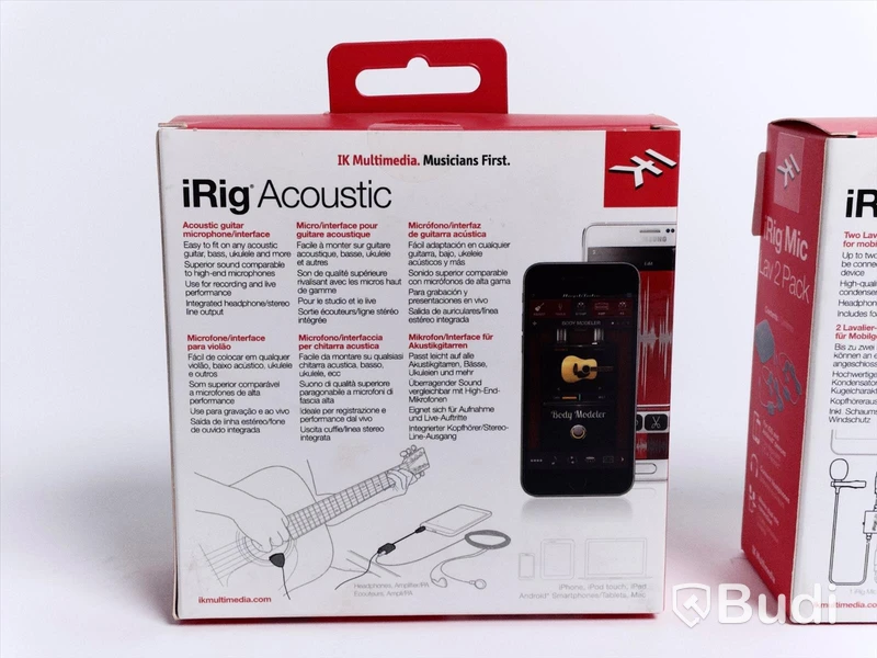 IRig Mic Lav & iRig Acoustic