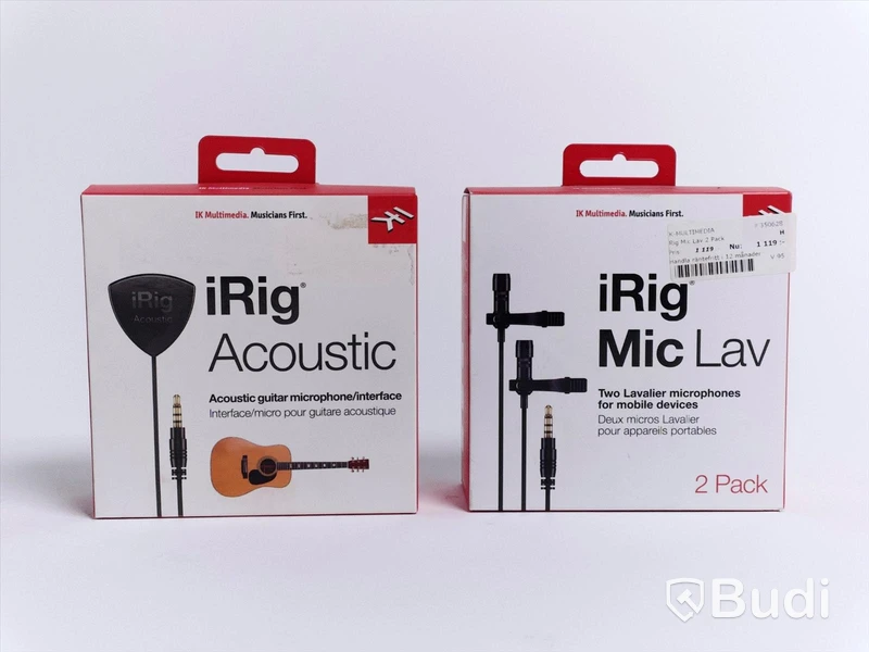 IRig Mic Lav & iRig Acoustic