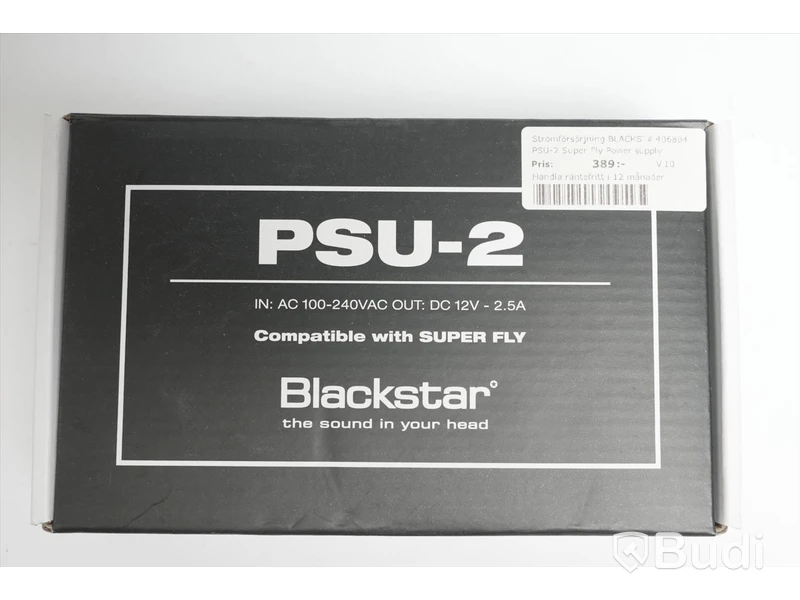 Ström adapter - Blackstar PSU-1 3st, PSU-2 1st