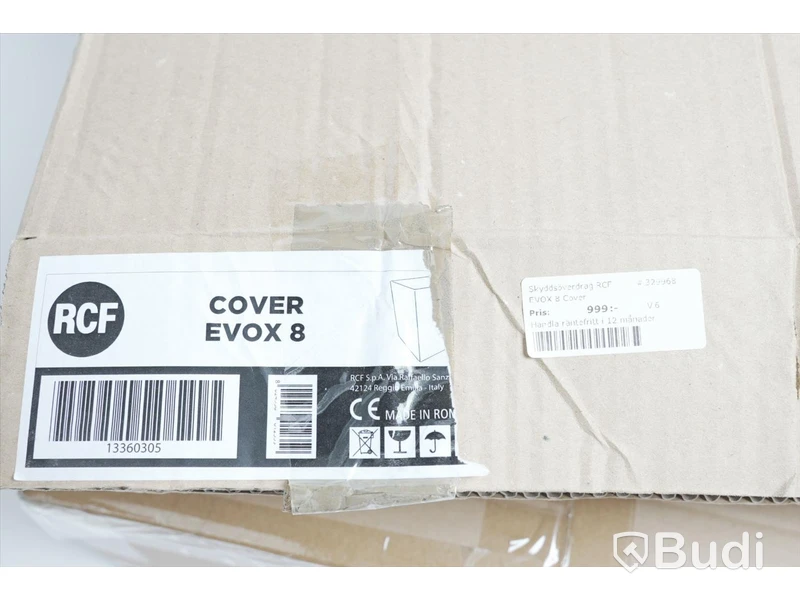 Skyddsöverdrag 3st - RCF Cover CVR Evox 8 1st, RCF Cover Evox 8 2st
