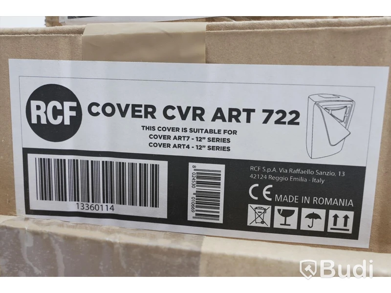 Skyddsöverdrag 5st - RCF Cover CVR SUB 705 II, Art 722, HD 10, ART 710, Transportation Bag BG M 18